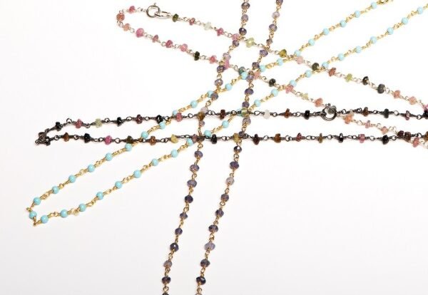 Collar cadena de plata