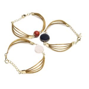 Pulsera de Capim y Gemas